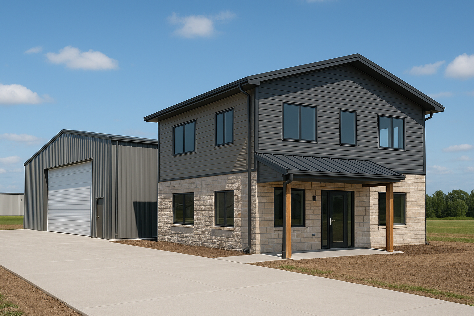 steel buildings for businesses