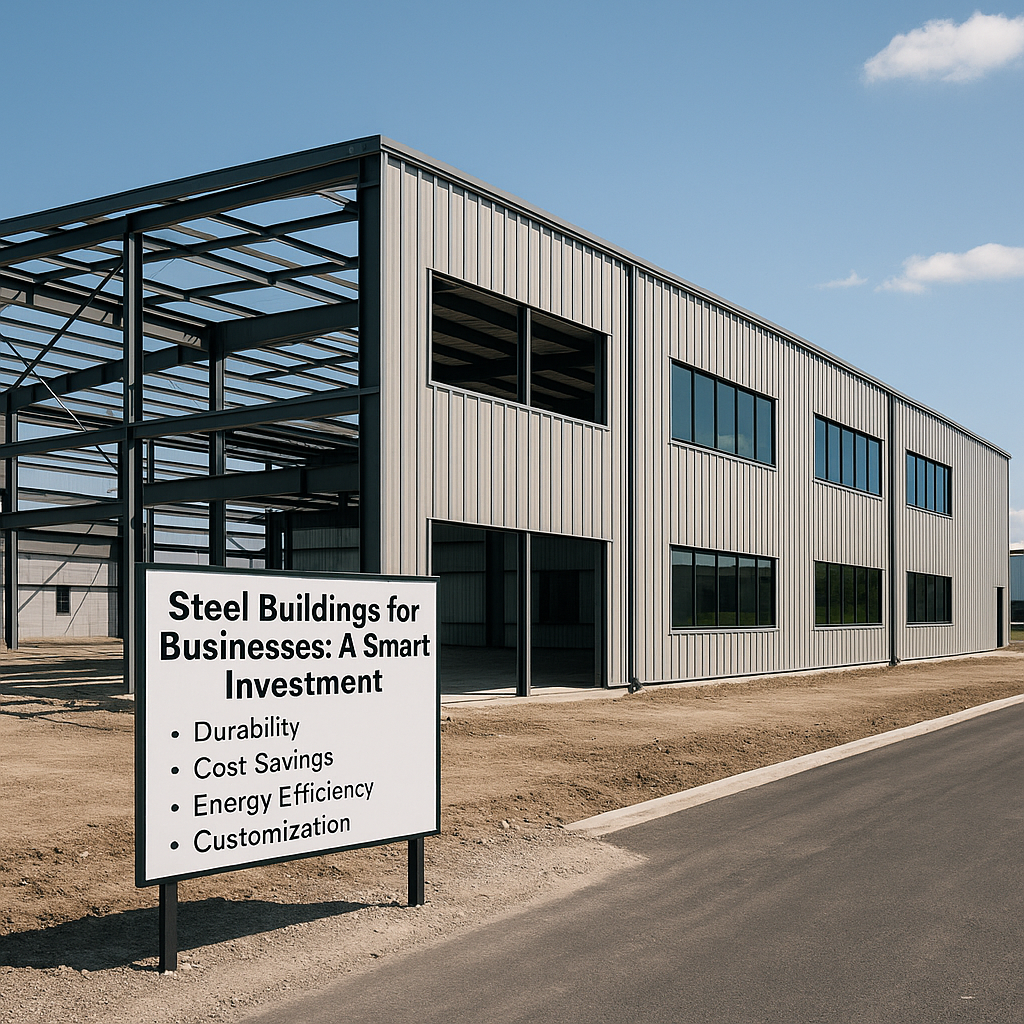 steel buildings for businesses