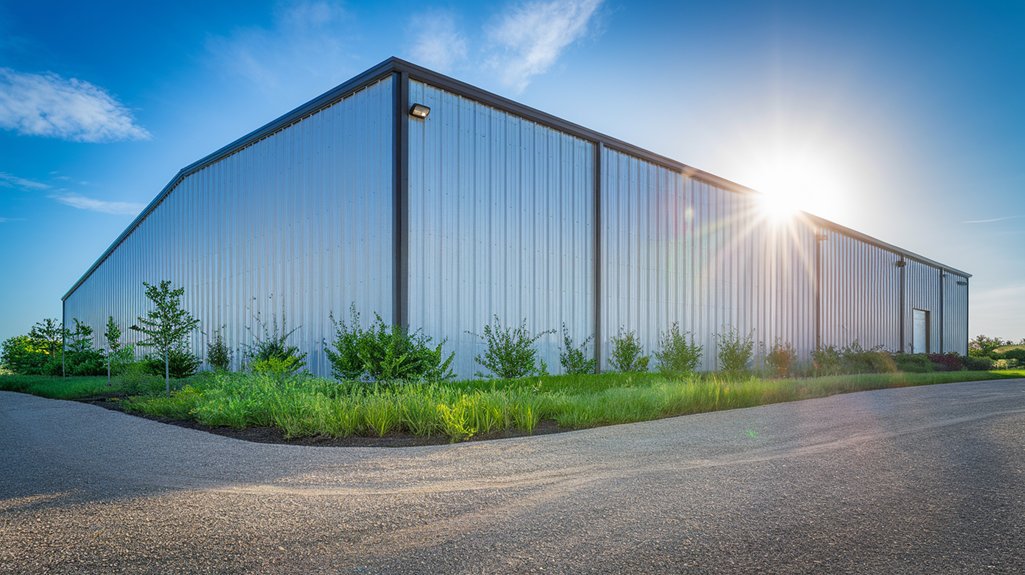 low maintenance steel structures