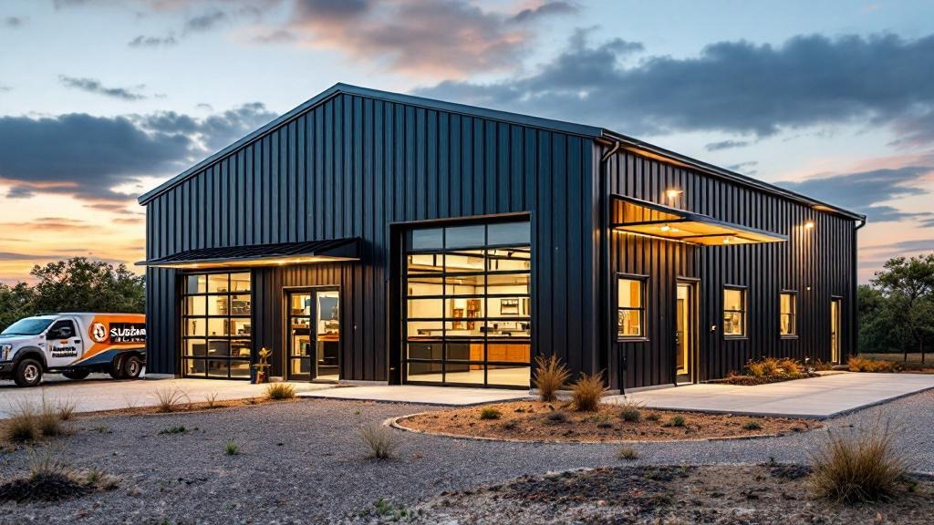 Steel buildings in San antonio