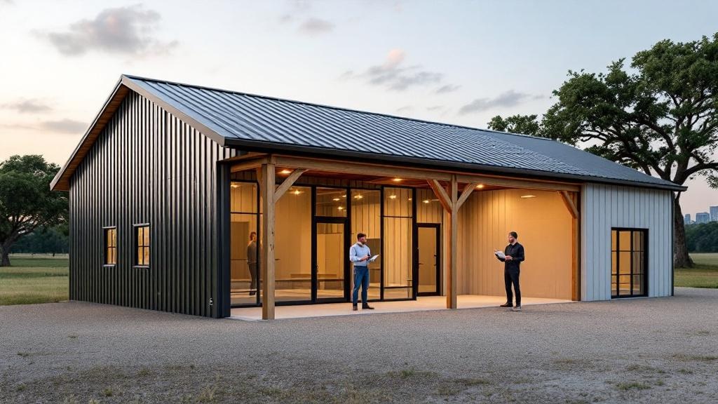 post frame buildings in Austin