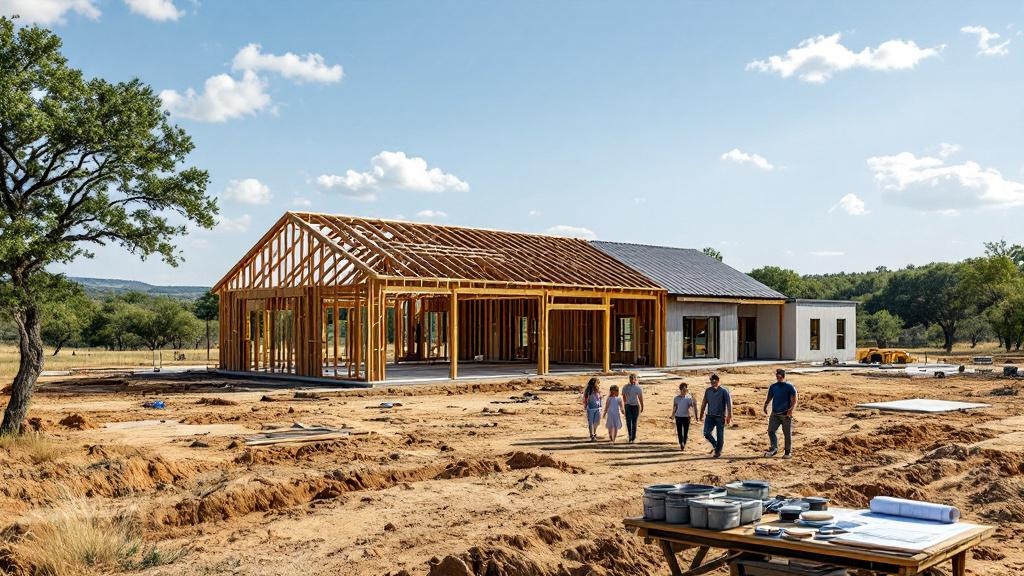 barndominium building process in Boerne