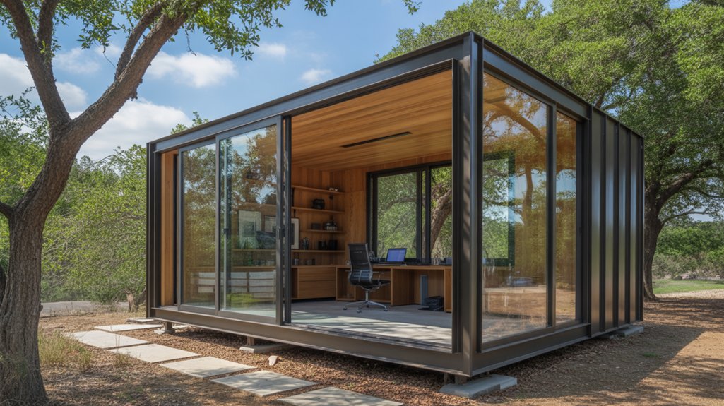 durable energy-efficient steel home office Cedar Park TX