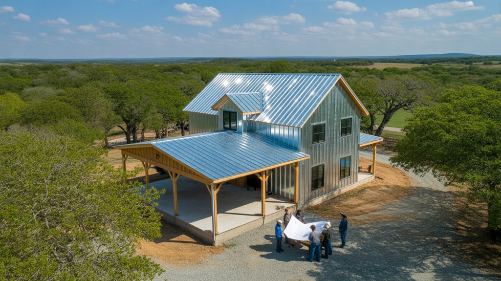 building regulations for barndominiums Scenic Oaks TX