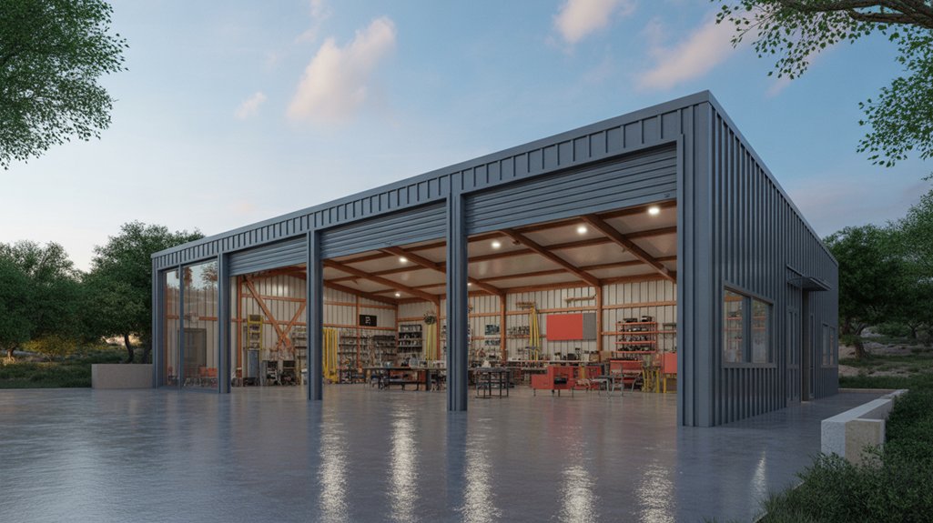 multi use steel building