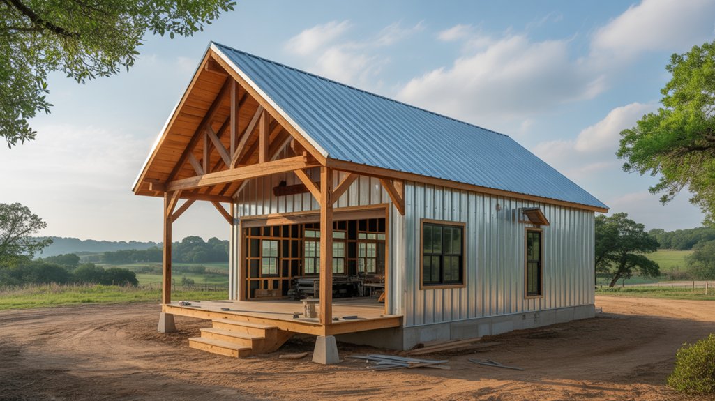 durable materials for barndominiums Scenic Oaks TX