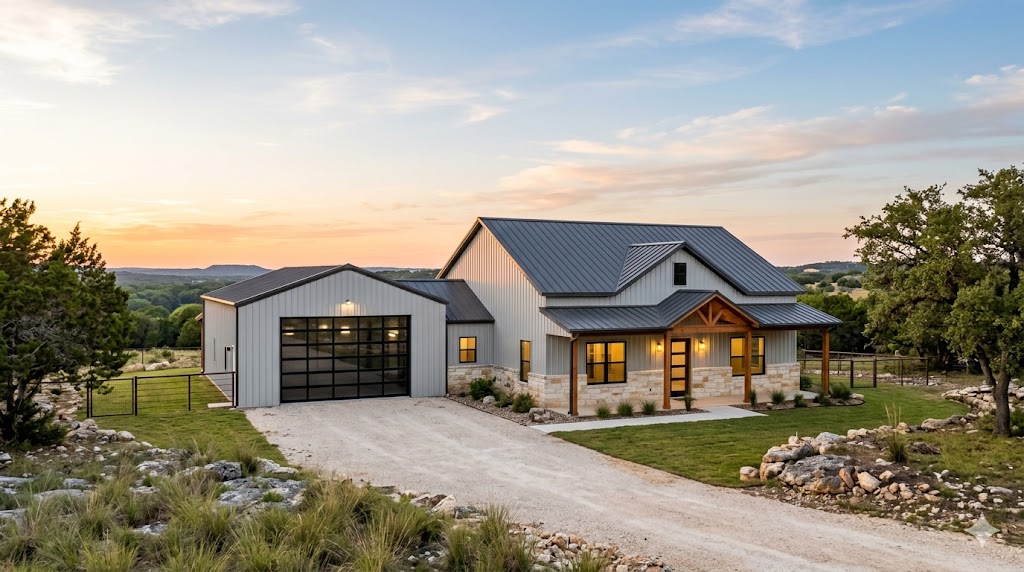 Custom Barndominiums in Ingram TX for Modern Hill Country Living