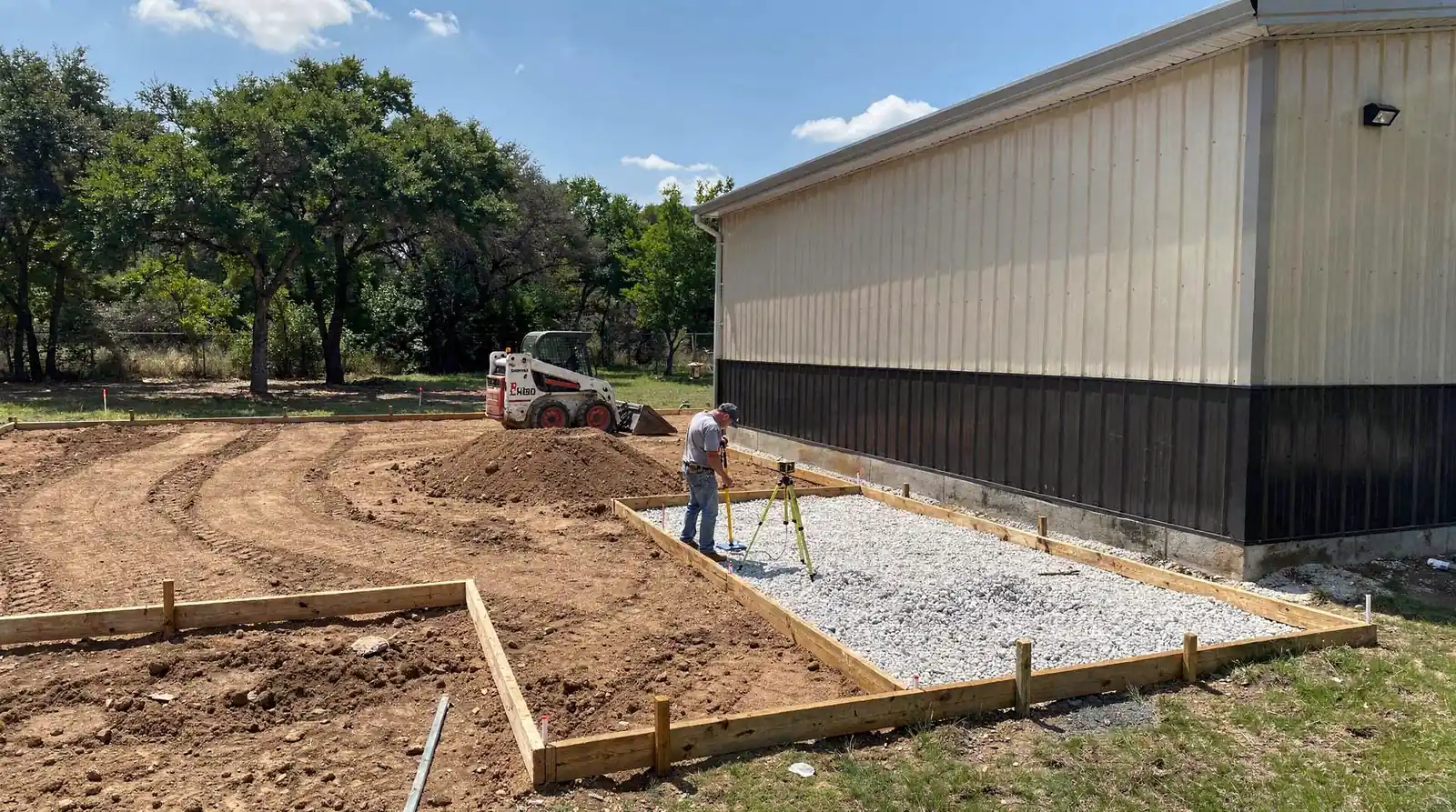 Site preparation consists of simple, defined steps that make quick and easy installation possible.; All